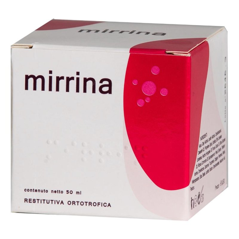Mirrina Crema Restitutiva 50 ml Viso e Corpo Idrratante Nutriente per Pelle Secca e Sensibile Mirrina Crema Restitutiva 50 ml Viso e Corpo Idrratante Nutriente per Pelle Secca e Sensibile