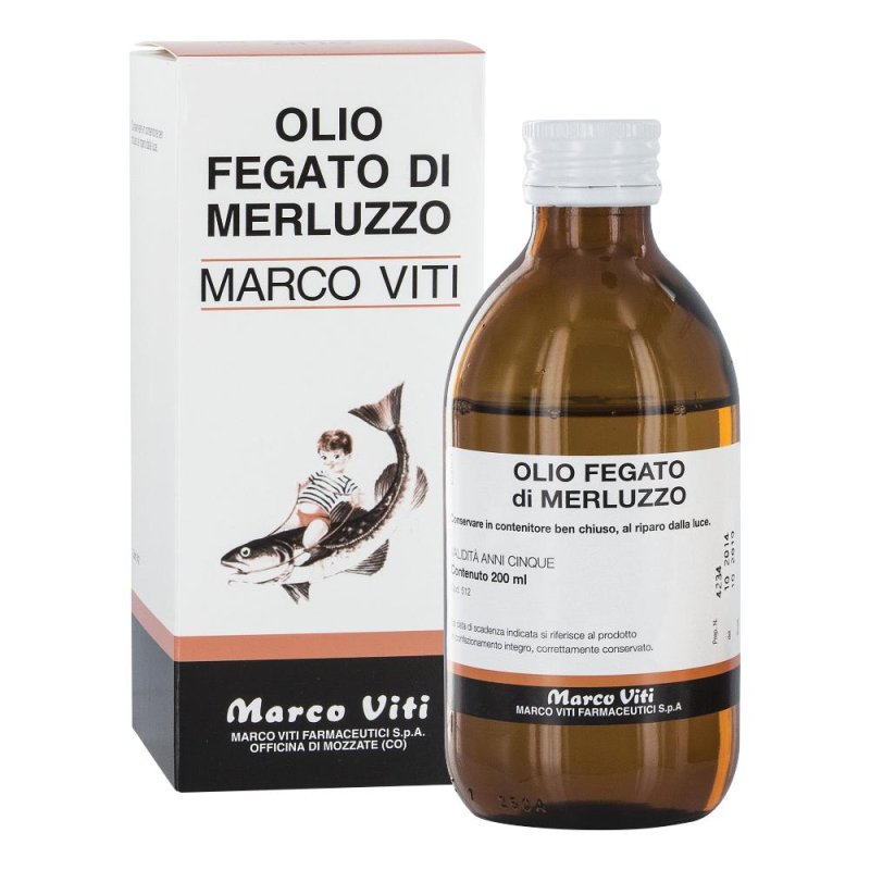 Marco Viti Olio di fegato di merluzzo 200 ml