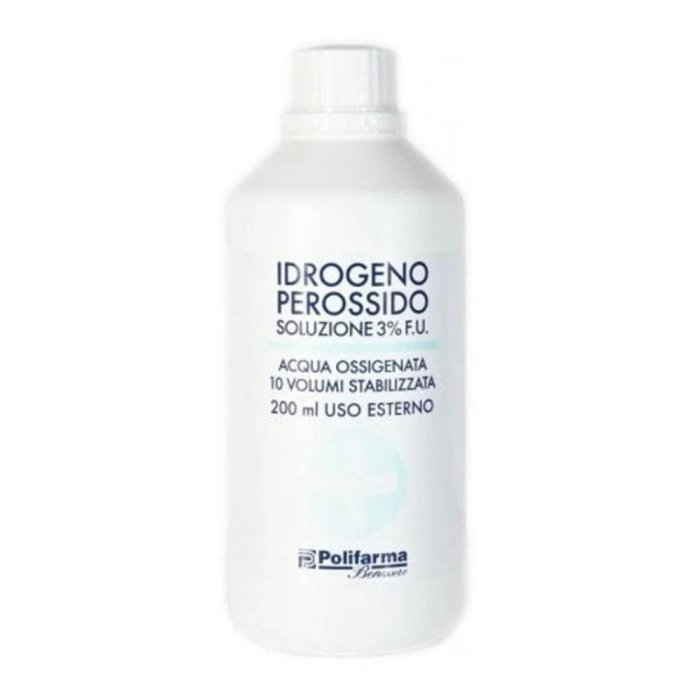Idrogeno Perossido acqua ossigenata 10 volumi 200 ml uso esterno