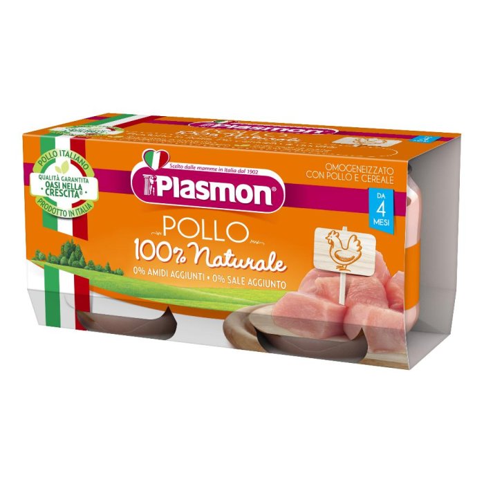 Plasmon Omogeneizzato Pollo 80 G X 2 Pezzi