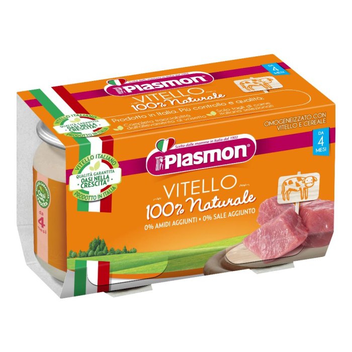 Plasmon Omogeneizzato Vitello 2 x 120g