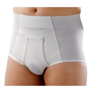Safte Orione 316 Cintoslip Erniario Uomo Aperto Con Pelotte Bianco 4