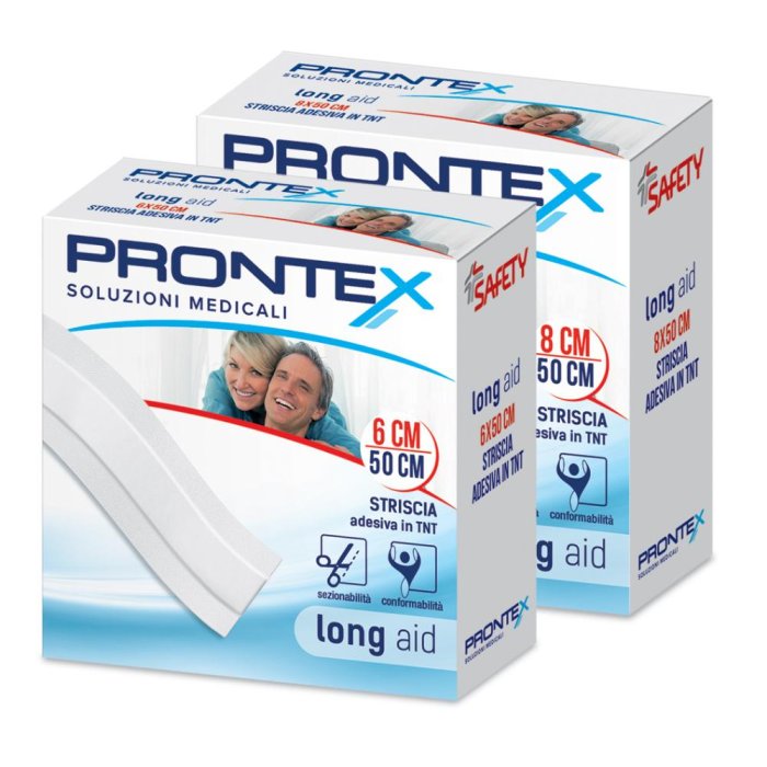 Safety Cerotto Prontex Long Aid 50x8cm 1confezione