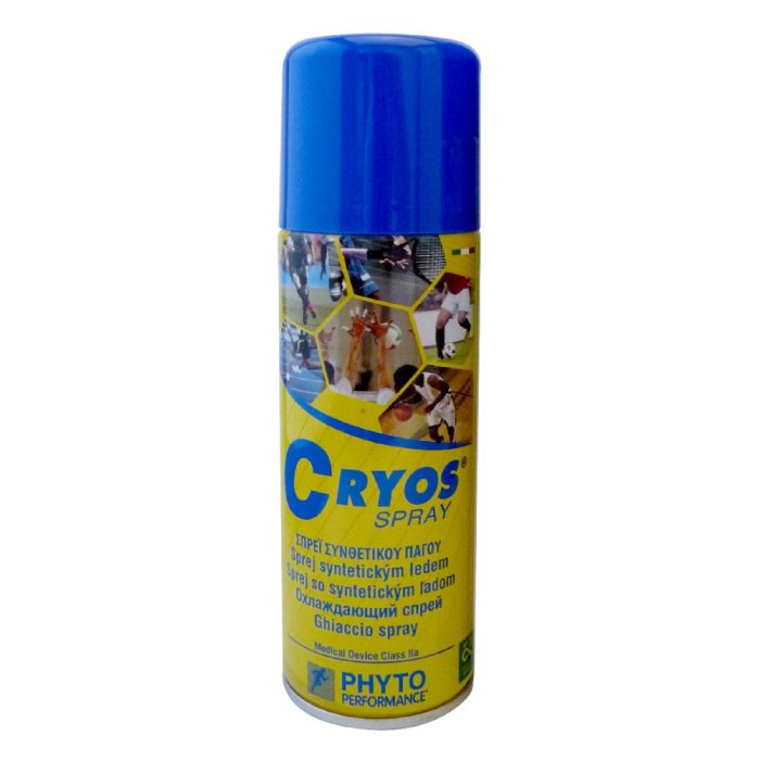Ghiaccio Spray Cryos 200 ml – Spray Freddo Lenitivo per Traumi, Contusioni e Dolori Muscolari