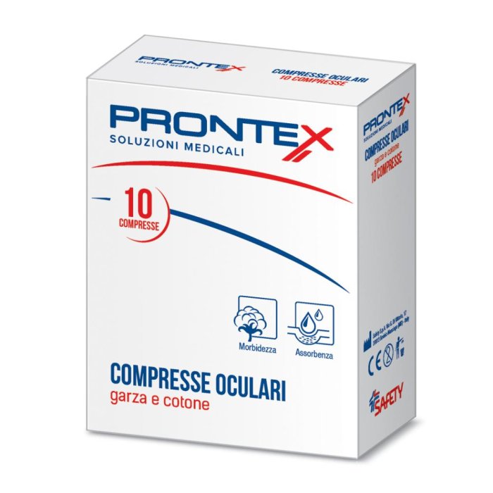 Prontex Compresse Adesive Oculari 10 Pezzi