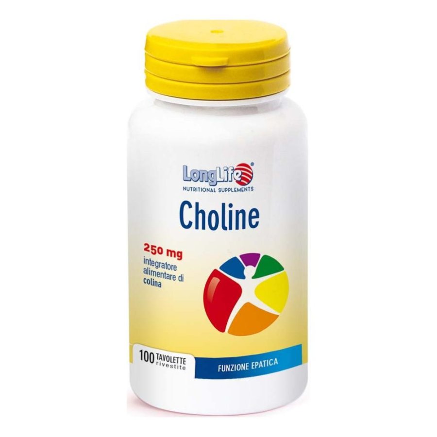 LongLife Integratore Choline 100 Compresse