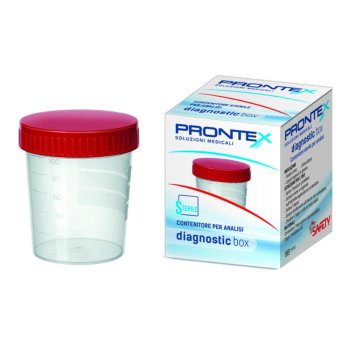 Prontex Diagnostic Box Contenitore Sterile Per Urine 1 Pezzo
