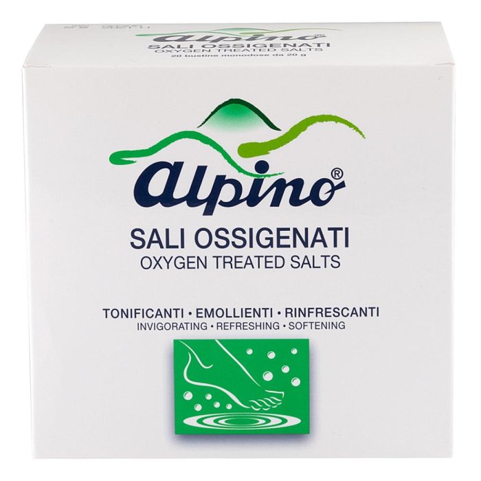 Alpino Sali Ossigenati Pediluvio 20 Buste