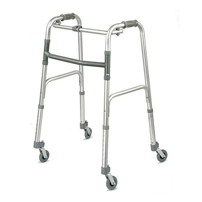 Safety Deambulatore Fisso Con Ruote