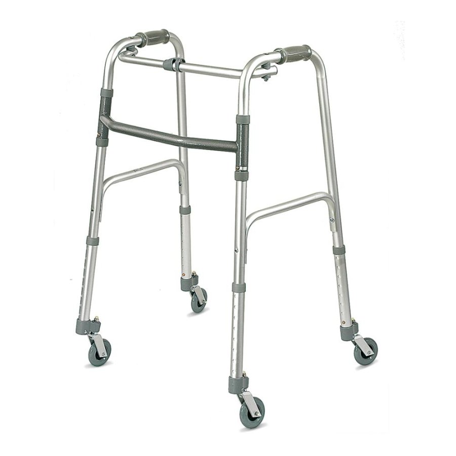 Safety Deambulatore Fisso Con Ruote