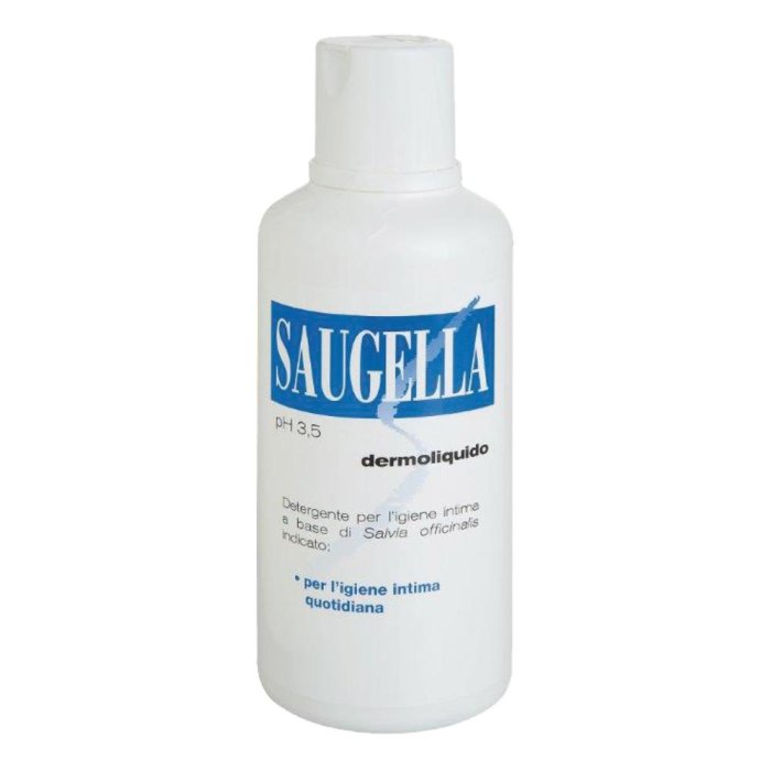 Saugella Blu Dermoliquido Detergente Intimo Delicato 500 ml