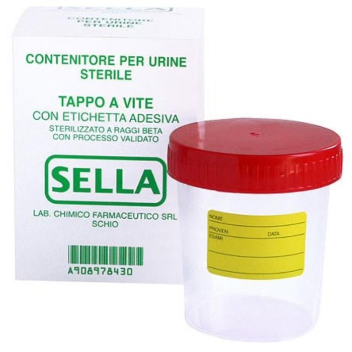 Laboratorio Chimico Farmaceutico Sella Contenitore per Urine Sterile