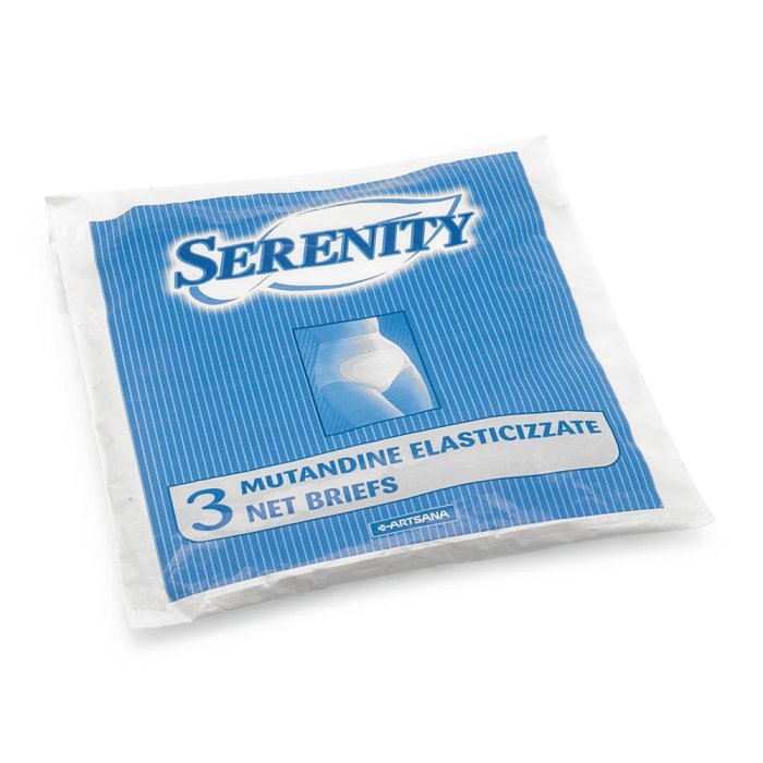 Serenity Mutande A Rete Taglia M 3 Mutande