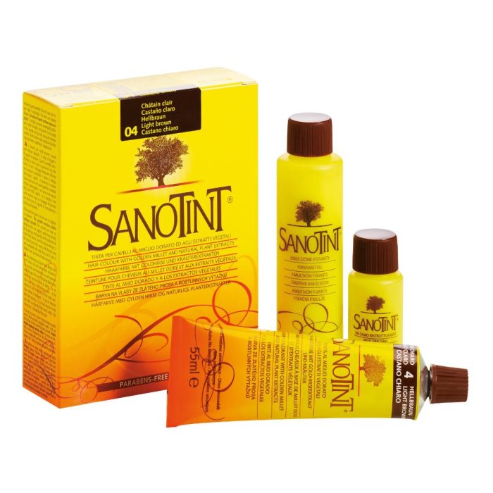  Sanotint tintura capelli 04 castano chiaro 125 ml