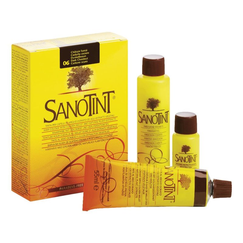  Sanotint tintura capelli 06 castano scuro 125 ml