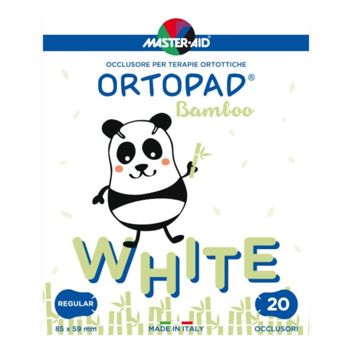 Master-Aid Ortopad Cerotto Oculare Regular Bianco 20 Pezzi