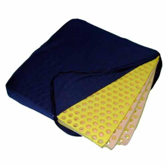 Cuscino antidecubito in silicone per sedia a rotelle e poltrona – supporto ergonomico traspirante per prevenzione piaghe da decubito