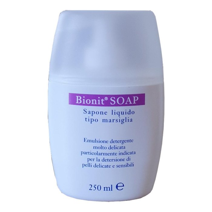 Bionit Soap Marsiglia Sapone Liquido 250 ml Detergente Delicato per Mani e Corpo