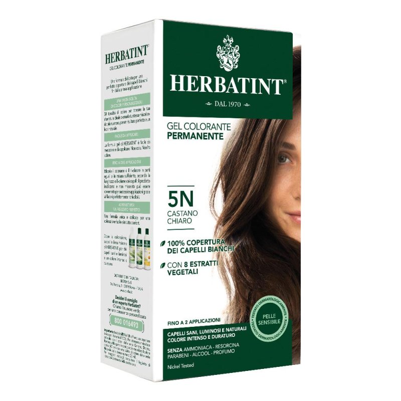 Antica Erboristeria Herbatint 5n Castano Chiaro 135 Ml