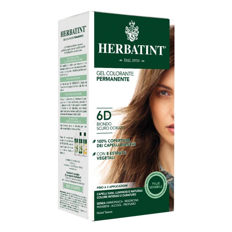 Antica Erboristeria Herbatint 6d Biondo Scuro Dorato 135 Ml