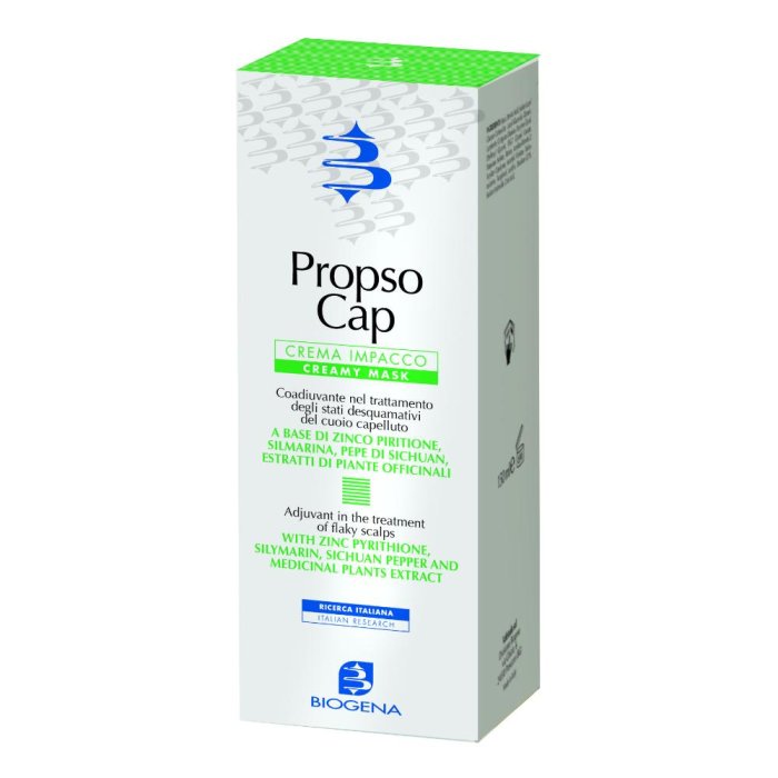Biogena  Trattamento Psoriasi del Cuoio Capelluto Propso Cap Impacco 150 ml