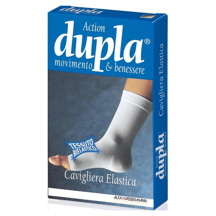 Welcome Pharma Cavigliera Elastica Dupla Bianca M