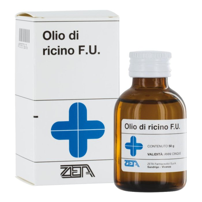 Zeta Farmaceutici Olio Ricino F.U. Olio di Ricino 50 g
