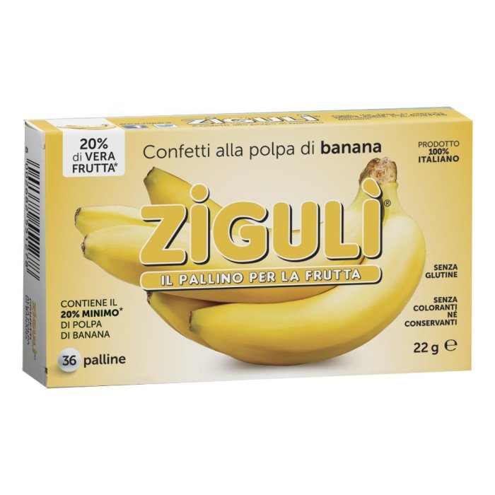 Falqui Ziguli Banana Caramelle 22 g