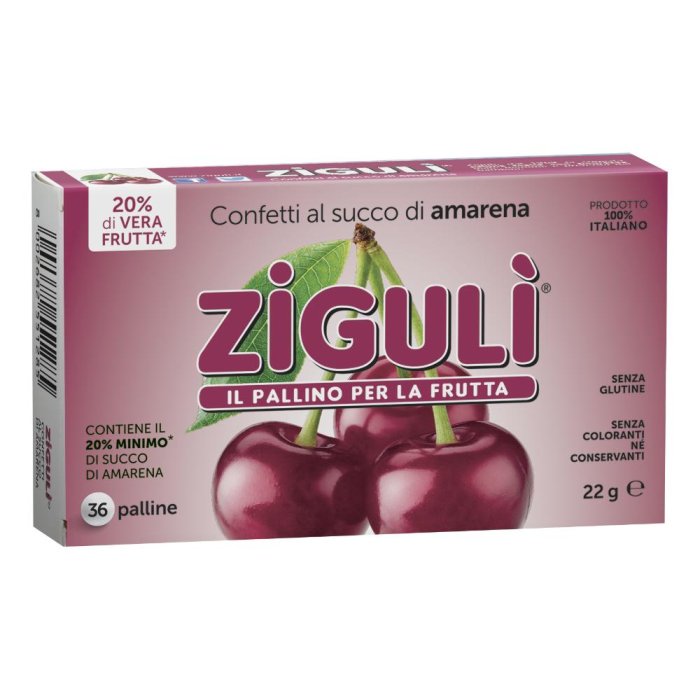 Ziguli Amarena Caramelle 22 g