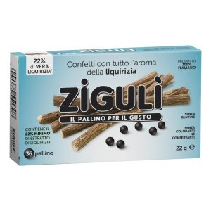 Ziguli Liquirizia 36 Palline 22g