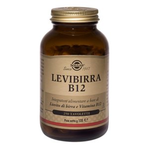 Solgar  Vitamine Levibirra B12 Integratore Alimentare 250 Tavolette