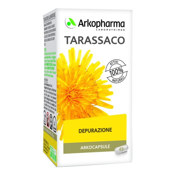 Arkocapsule  Benessere e Depurazione Tarassaco Integratore 45 Capsule