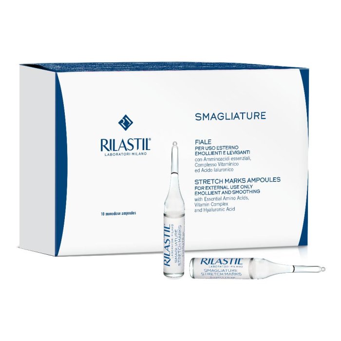 Rilastil Smagliature Trattamento Urto Localizzato Corpo 10 Fiale 5 ml