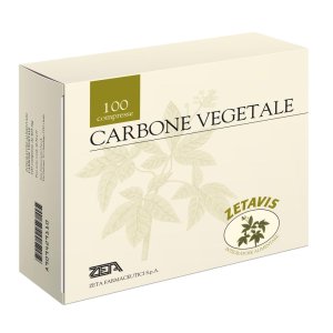 Zeta Farmaceutici Zetavis Carbone Vegetale 100 Compresse