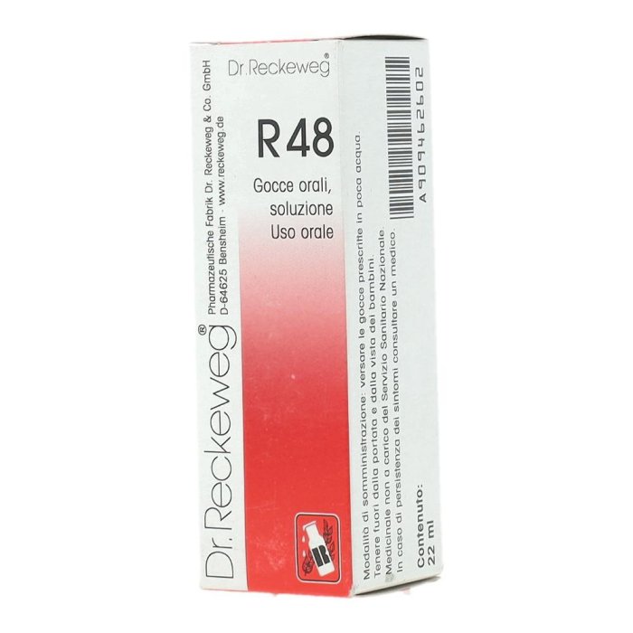 Dr.reckeweg & Co. Gmbh Reckeweg R48 Gocce 22ml
