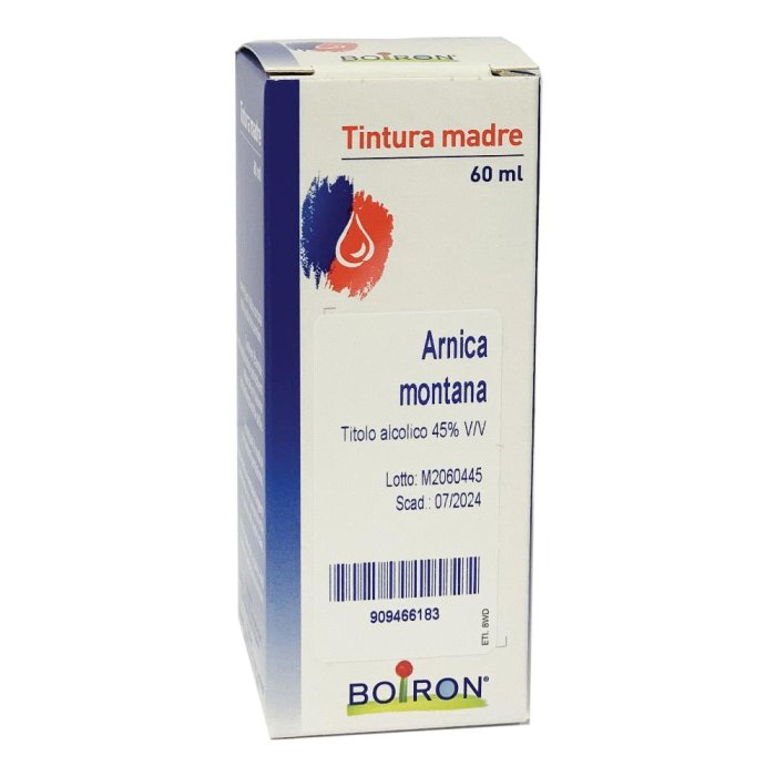 Boiron Arnica Montana Tintura Madre 60 ml – Rimedio Naturale Lenitivo per Dolori Muscolari, Contusioni e Traumi
