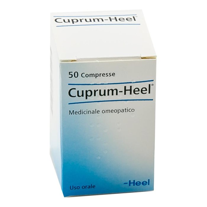Guna Cuprum Heel Antispastico Tavolette 50 Compresse