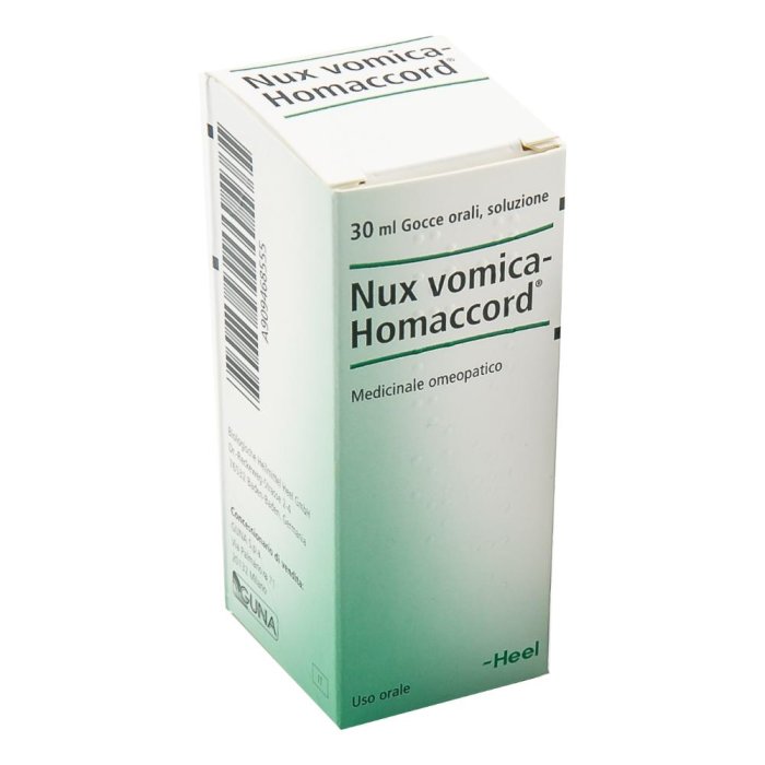 Guna Heel Nux vomica Homaccord Gocce 30 ml  