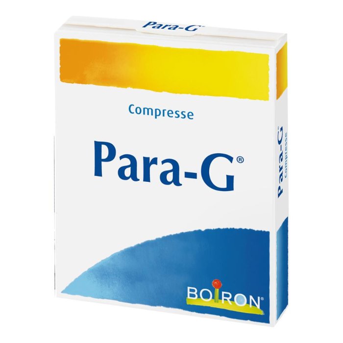Boiron Para G Medicinale Omeopatico 60 compresse