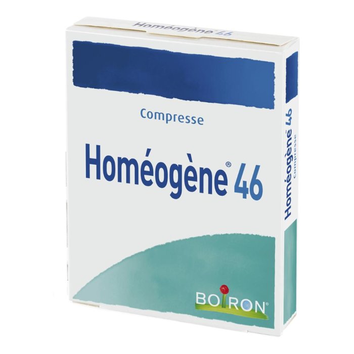 Boiron Homeogene 46 medicinale omeopatico 60 compresse