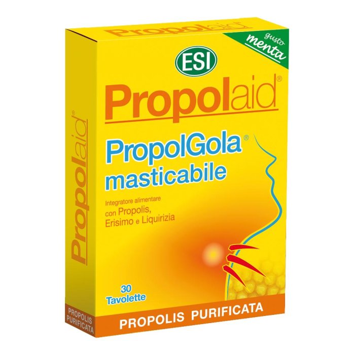 Esi  Protezione Inverno PropolAid PropolGola 30 Tavolette Masticabili Menta
