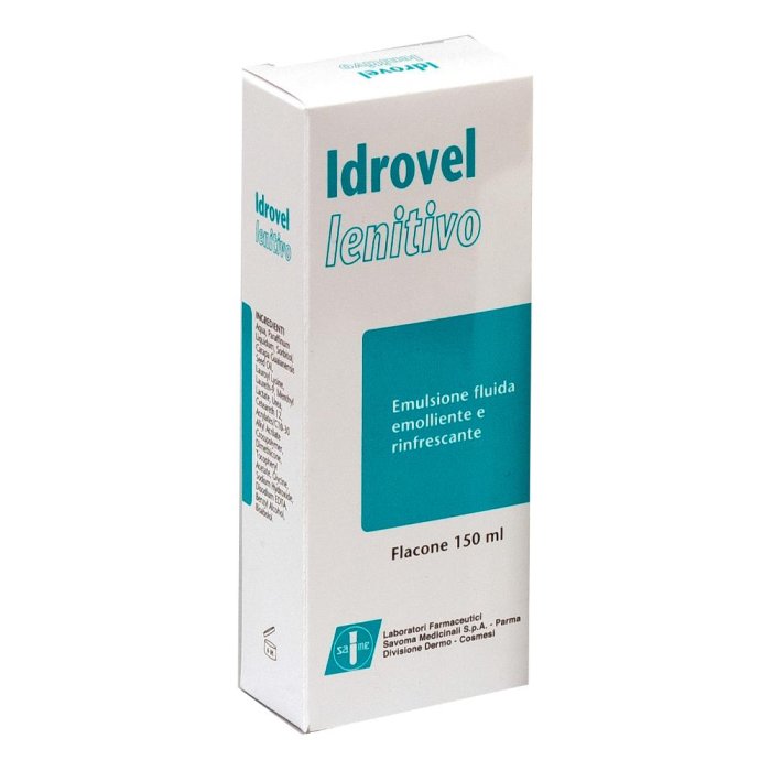 Idrovel Lenitivo emulsione fluida rinfrescante per pelle secca 150 ml