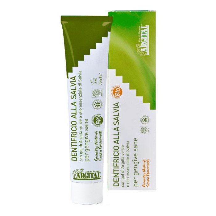 Bital dentifricio salvia 110 g 75 ml - dentifricio alla salvia per igiene orale quotidiana