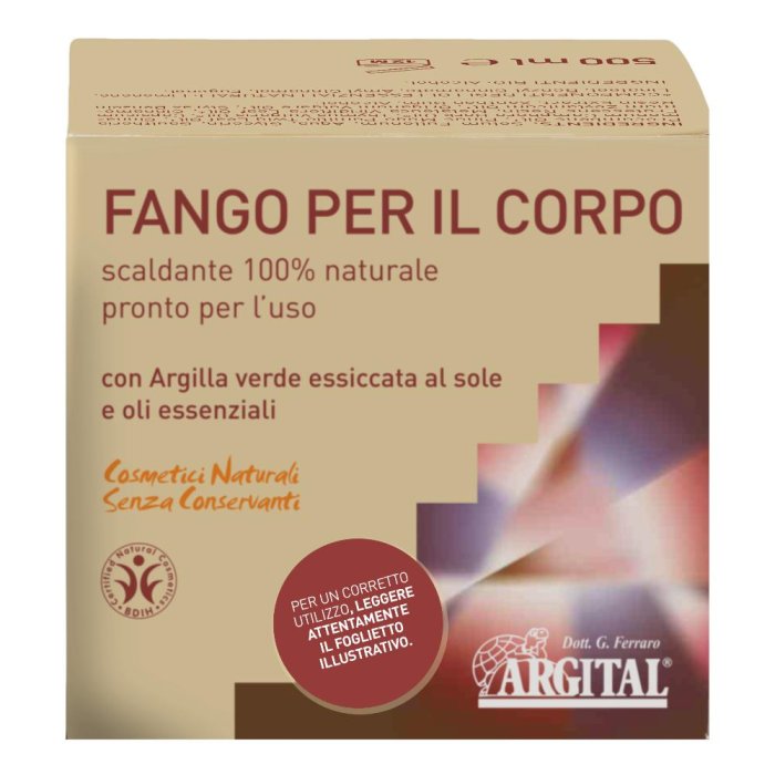 Argital Fango Per Il Corpo Scaldante 500 Ml