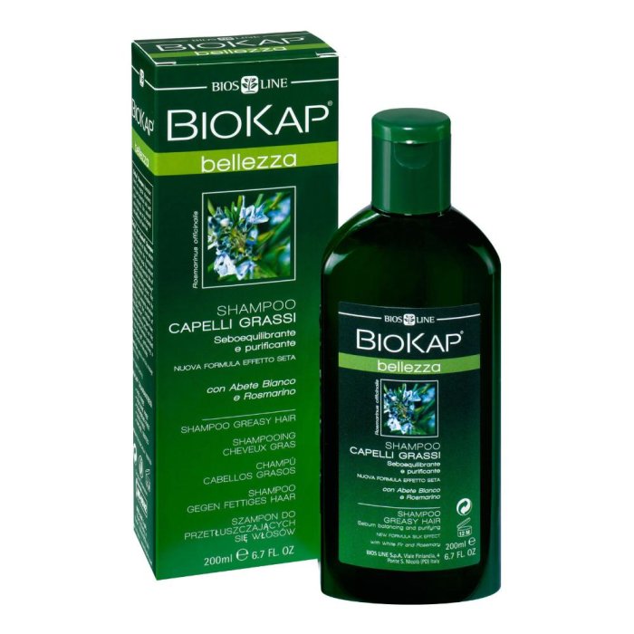 Biokap Shampoo Capelli Grassi – Seboregolatore trattamento per capelli