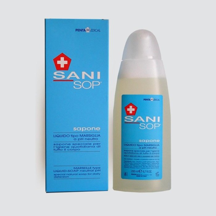 Pentamedical Sanisop Sapone Di Marsiglia Liquido 200 Ml