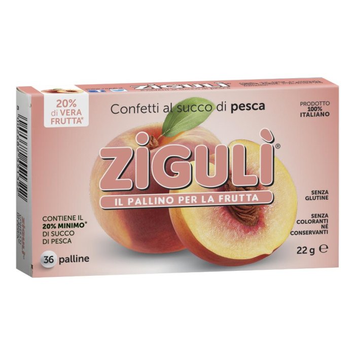 Falqui Ziguli Pesca Caramelle 22 g