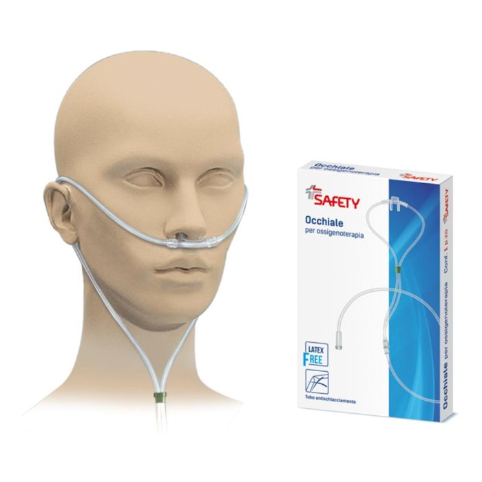 Safety Occhiale Per Ossigenoterapia
