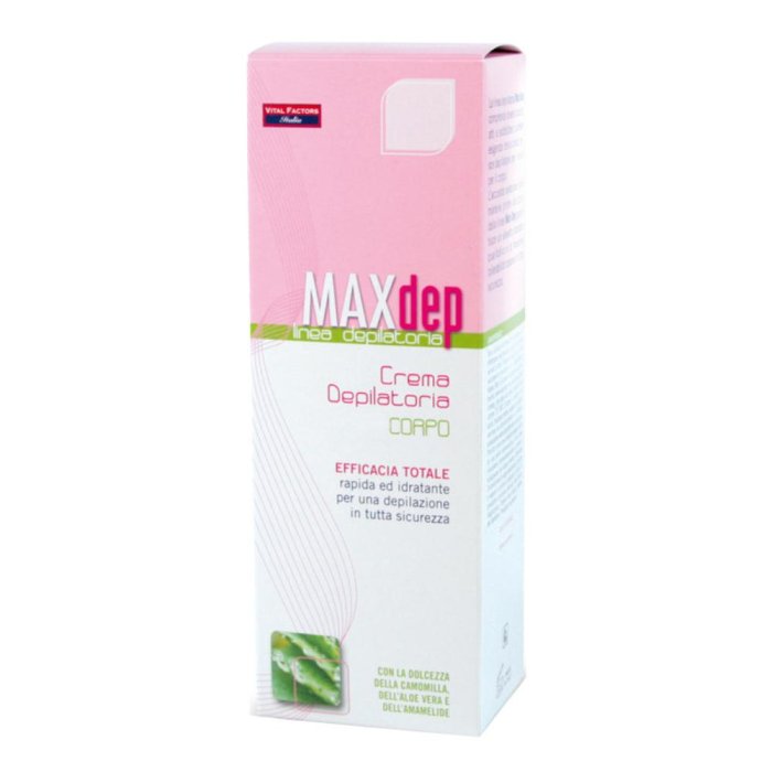 Max Dep Crema Depilatoria Viso/Corpo – Depilazione Rapida crema depilatoria