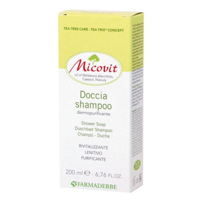 Farmaderbe Micovit Doccia Shampoo 200 Ml
